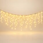Warm White Icicle Lights
