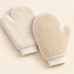 2-in-1 Exfoliating Shower Gloves - Pair