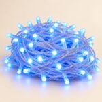 50 m Milky Blue LED Wire Lights