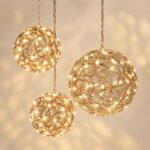 Metallic Wishing Ball Curtain Lights