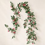 Artificial Rose Vine Garland - 183 cm