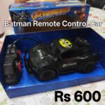 Batman-Themed Remote Control Car