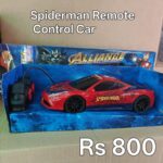 Spider-Man-Themed Remote Control Car