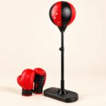 Adjustable Punching Ball Set with Gloves
