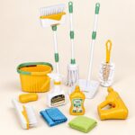 Kids Cleaning Play Set - 12 Pieces