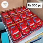 Red Character Racing Toy Car