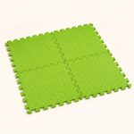 Green Interlocking Puzzle Playmat - 4 Pieces