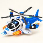 Large Blue Toy Helicopter
