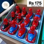 Spider-Man-Themed Mini Character Car