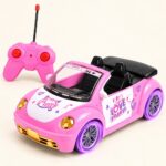 Pink Convertible Remote Control Car