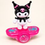 Kuromi-Style Skateboard Character Toy